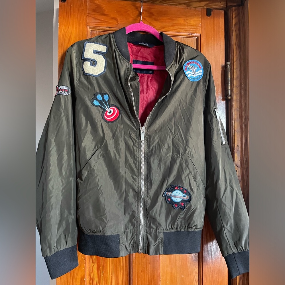 Zara Man Basics bomber jacket SzS